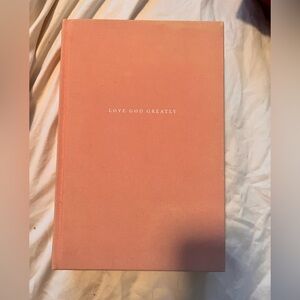 Peach Hardcover New English Translation Bible (NET BIBLE) study Bible